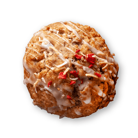 Large Frozen Strawberry Coconut Scone (Vegan)