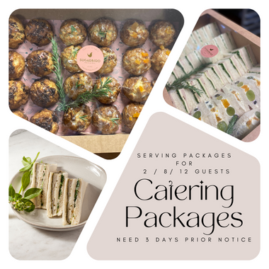 CATERING PACKAGE: Tea Sandwiches | Mini Scones | Mini Desserts